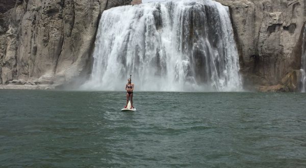 Paddling Up To Idaho’s Largest Waterfall Is A Bucket List Adventure You’ll Definitely Want To Try