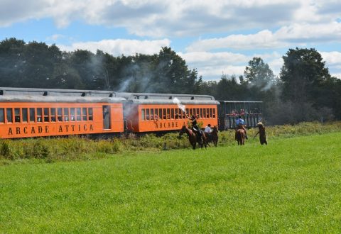 This Mystery Dinner Train Outside Buffalo Is Perfect For Your Next Outing