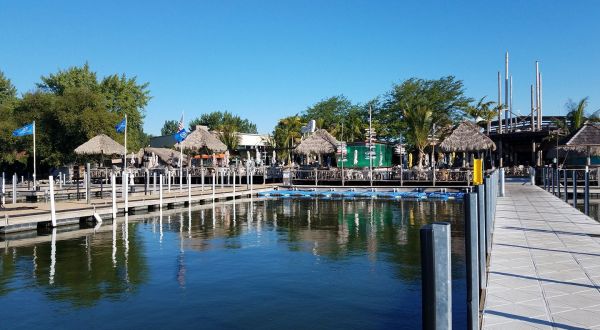 Visit The Tropical Tiki Bar In Iowa With Lakefront Views That Will Transport You To Another World