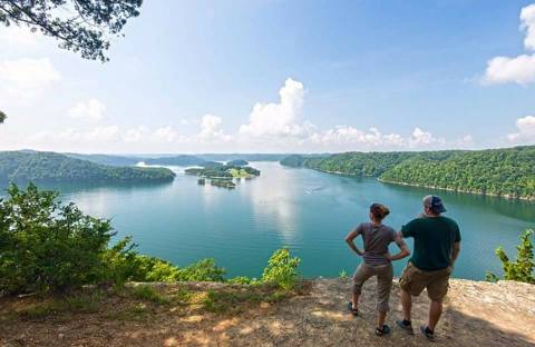 Get Away From It All At This Crystal Clear Lake Near Cincinnati