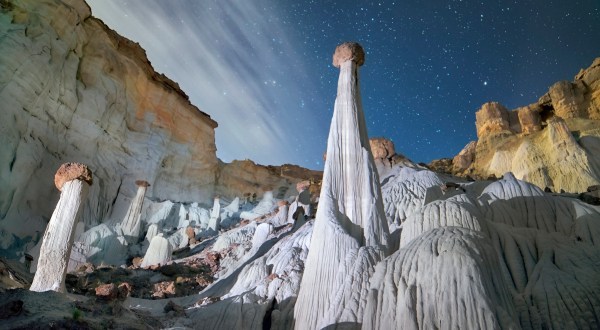 Utah’s White Ghosts Are The Most Incredible Natural Wonders You’ve Ever Seen