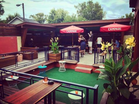 Sink Your Toes In The Sand At This One-Of-A-Kind Tiki Bar In Nashville