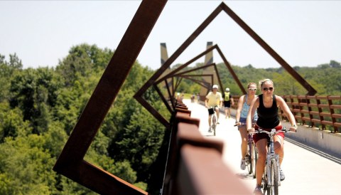 The Brand New Cross-Country Rail Trail That Winds Its Way Through Iowa