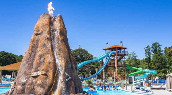 South Carolina’s Newest Water Park Has A Volcano That Actually Erupts And You’ll Love It