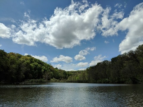 Get Away From It All At This Crystal Clear Lake Near Pittsburgh