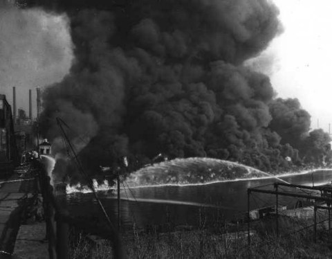 Roughly Half A Century Ago, Cleveland's River Caught Fire And Inspired The Nation