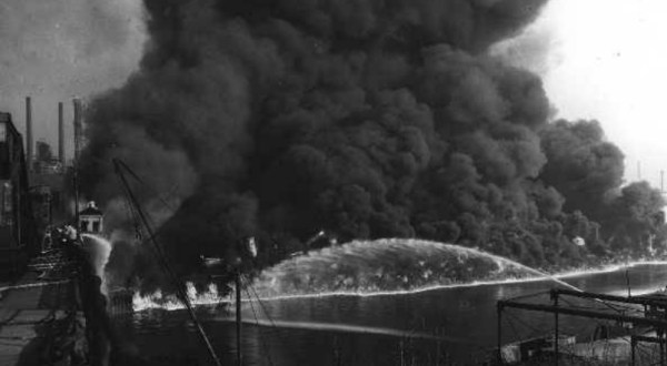 Roughly Half A Century Ago, Cleveland’s River Caught Fire And Inspired The Nation