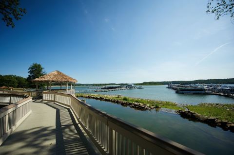 This Scenic Waterfront Resort Is The Bahamas Of Indiana