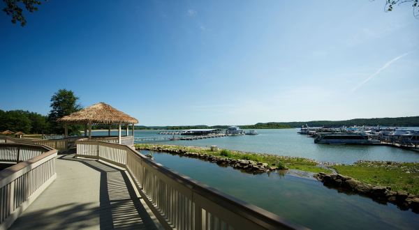 This Scenic Waterfront Resort Is The Bahamas Of Indiana