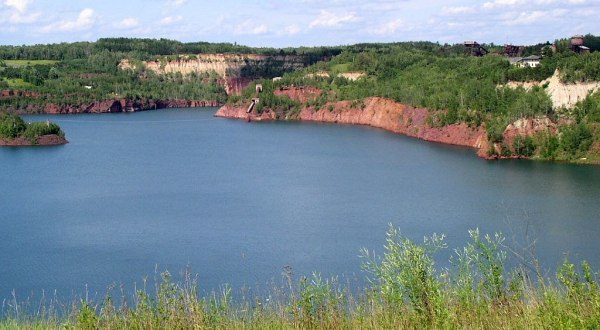 This Abandoned Iron Mine In Minnesota Is Like Nothing You’ve Seen Before