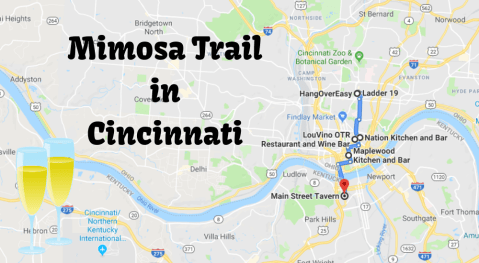 Rise And Shine With This Memorable Mimosa Trail In Cincinnati