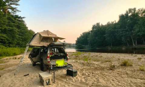 This Uncomparable Riverside Beach Campground In New Hampshire Will Ease Your Soul
