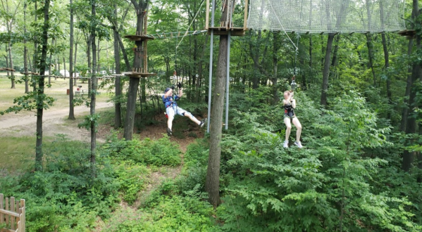 The Epic Zipline Near Detroit That Will Take You On An Adventure Of A Lifetime