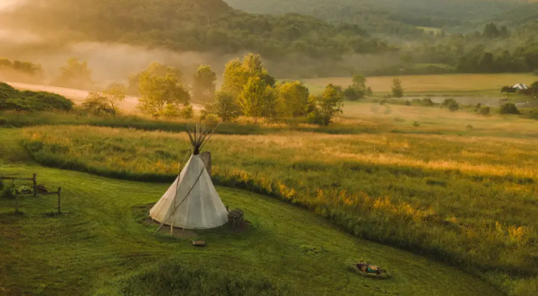 The Little-Known Tipi Getaway In New York That You’ll Want To Cross Off Your Bucket List