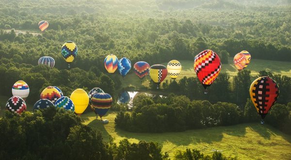 This Magical Hot Air Balloon Glow In Texas Will Light Up Your Summer