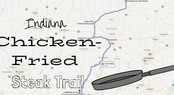 5 Stops Everyone Must Make Along Indiana’s Chicken-Fried Steak Trail