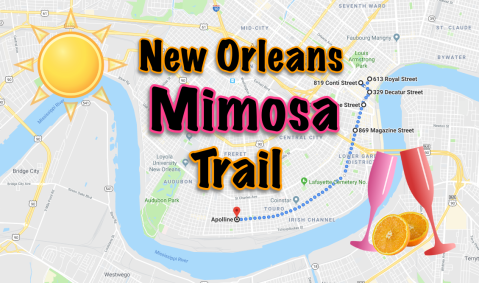 Rise And Shine With This Memorable Mimosa Trail In New Orleans