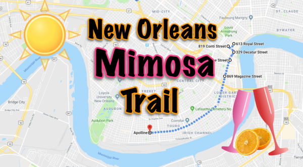 Rise And Shine With This Memorable Mimosa Trail In New Orleans