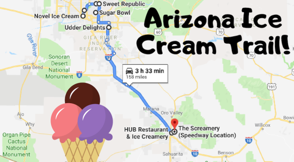 This Mouthwatering Ice Cream Trail In Arizona Is All You’ve Ever Dreamed Of And More