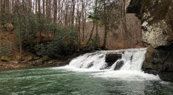 Your Inner Adventurer Will Love The Hike To This Aquamarine Waterfall In West Virginia