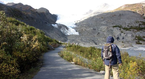 Hike This Easy Trail Out To One Of Alaska’s Most Beautiful Glaciers