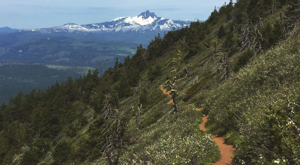 The Rugged Oregon Trail That Has Two Fire Lookouts And Endless Views