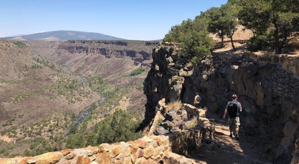 The Easy Gorge Trail In New Mexico That Will Make You Feel On Top Of The World