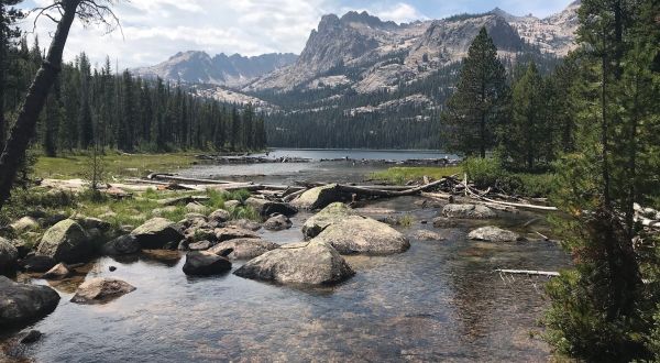 Get Away From It All At This Crystal Clear Lake In Idaho