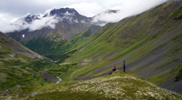 The Beautiful Trail That Connects Two Charming Alaska Towns