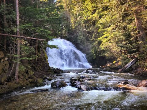 The Hike To This Pretty Little Idaho Waterfall Is Short And Sweet