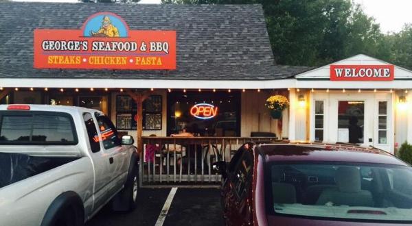 Combine Your Love Of BBQ And Seafood At This Rural New Hampshire Eatery