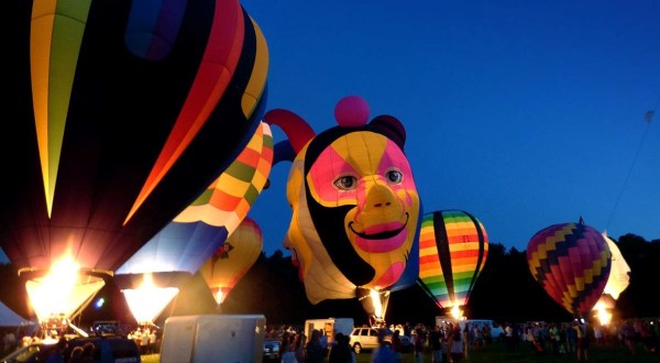 This Magical Hot Air Balloon Glow In Maryland Will Light Up Your Summer