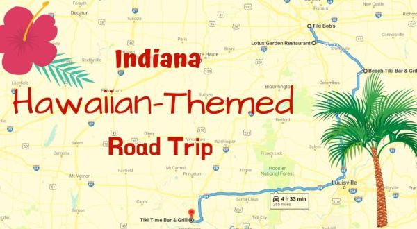 This Hawaiian-Themed Road Trip Will Take You To The Best Tiki Bars In Indiana