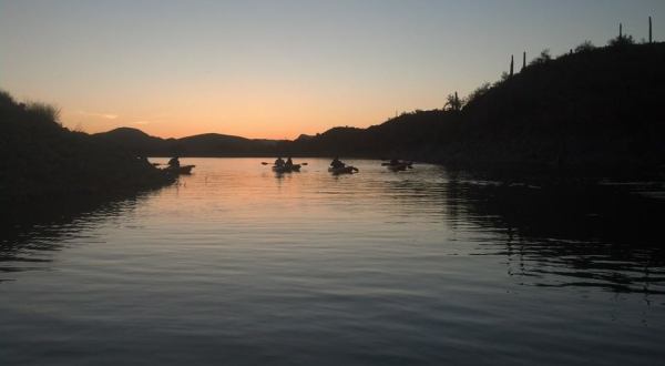 This Sunset Kayak Tour Is The Most Magical Thing You’ll Do All Summer In Arizona