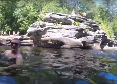 This Hidden Lagoon In New Hampshire Has Some Of The Bluest Water In The State