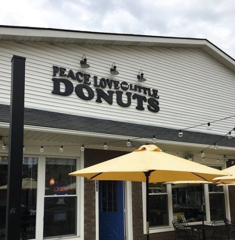 Peace, Love And Little Donuts Just Might Be The Happiest Little Bakeshop In All Of Ohio