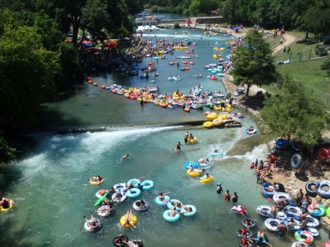 There's Nothing Better Than Austin's Natural Lazy River On A Summer's Day