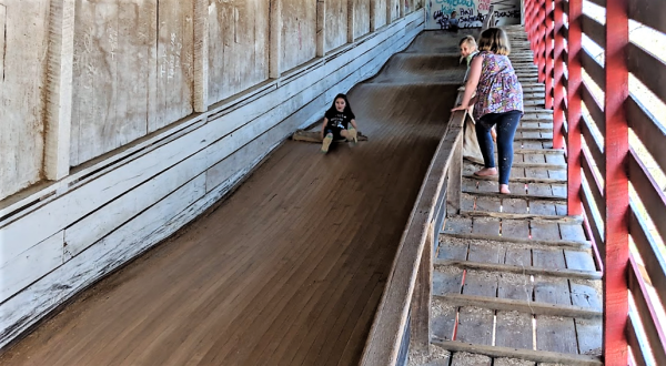 This Giant Wooden Slide In Maryland Will Make You Feel Like A Kid Again