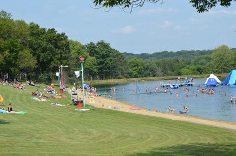 The Little-Known Swimming Hole And Campground In Ohio You Can't Pass Up