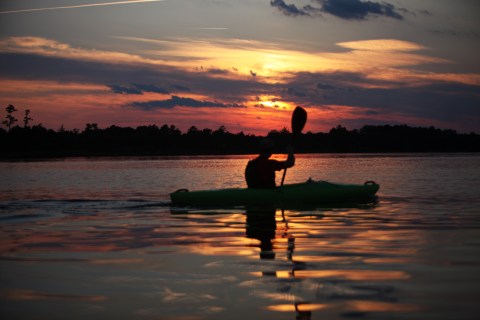 Take A Full Moon Kayak Tour To See Tennessee In A Whole Different Light