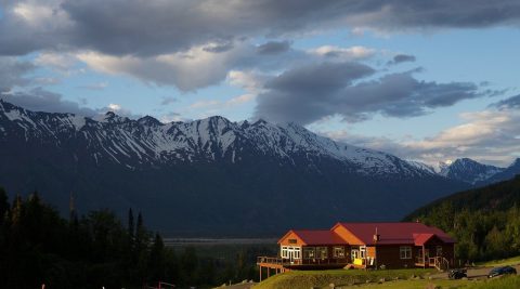 The Most Enchanting Lodge In Alaska Sits At The Foot Of A Glacier