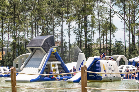 Texas’ Newest Floating Waterpark Will Take Your Summer To A Whole New Level