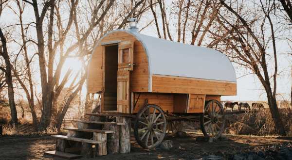 Stay The Night In An Old-Fashioned Covered Wagon On This Colorado Ranch