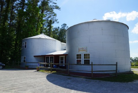 You'll Fall In Love With The Italian Restaurant Located In A Former Grain Silo In North Carolina