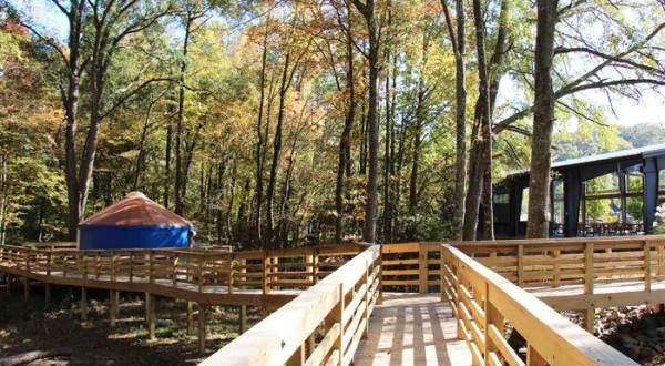 This Arkansas Park Has A Yurt Village That’s Absolutely To Die For