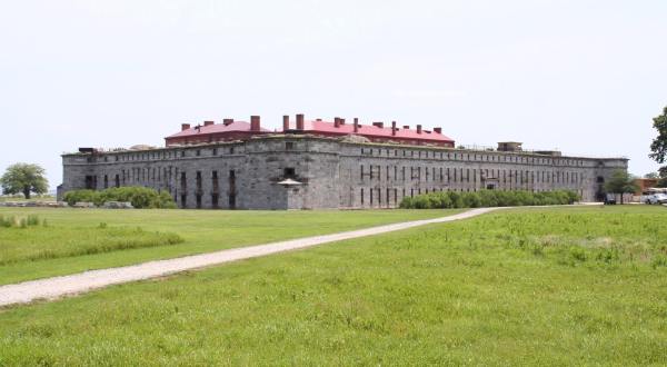 Take A Ferry Back In Time When You Visit This Civil War Prison Island In Delaware