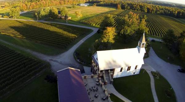 This One-Of-A-Kind Winery Used To Be A Church And It’s Downright Charming