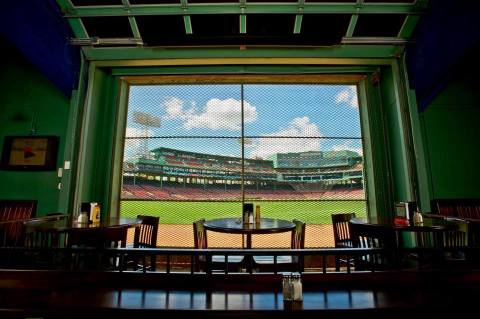 Sit Inches From The Game At This Secret Massachusetts Restaurant On A Baseball Field
