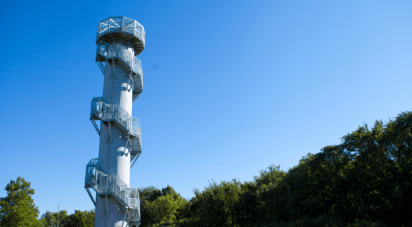 Climb To The Top Of A 106-Foot Tower For The Most Breathtaking Views In Iowa