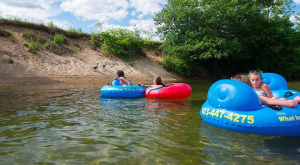 This 136-Mile New Hampshire Lazy River Has Summer Written All Over It